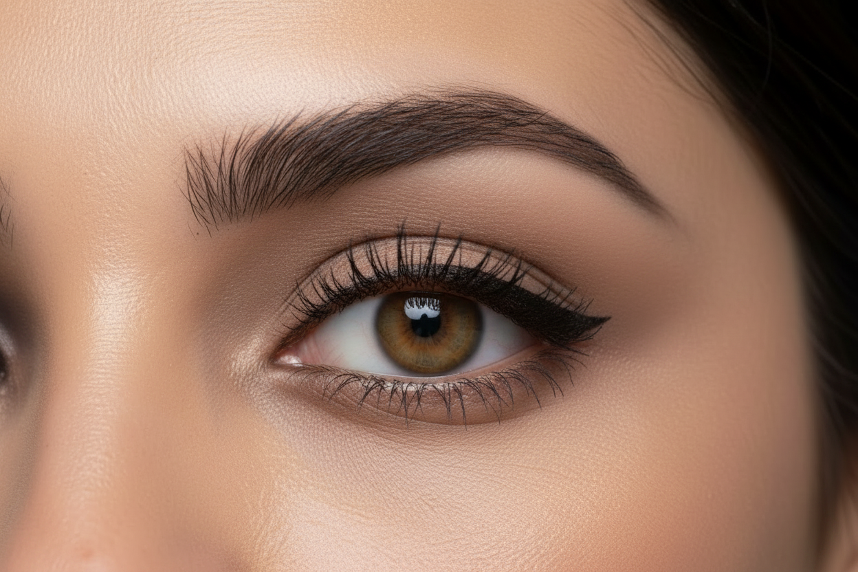 Ojo con delineador negro Sasho Beauty